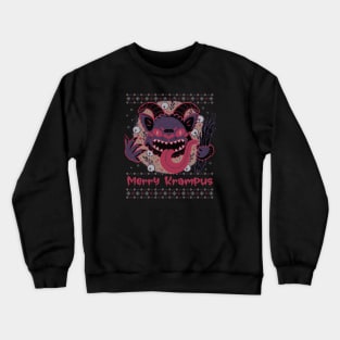 Merry Krampus Crewneck Sweatshirt